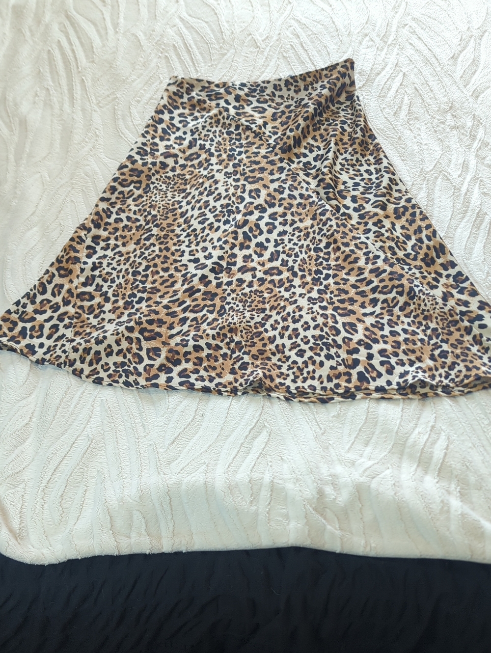 Fabrik Cheetah Print Skirt